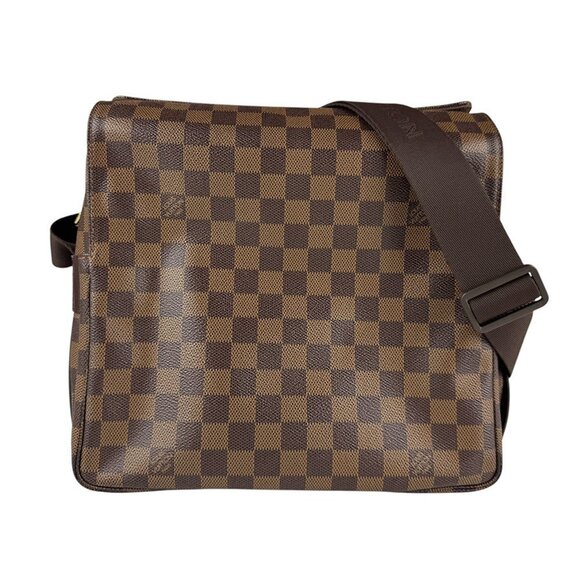 Louis Vuitton Handbags - LOUIS VUITTON Brown Damier Leather Shoulder Bag